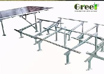 গ্রাউন্ড মাউন্ট অফ গ্রিড সৌর সিস্টেম 48-240V আউটপুট ভোল্টেজ 50Hz/60Hz আউটপুট ফ্রিকোয়েন্সি
