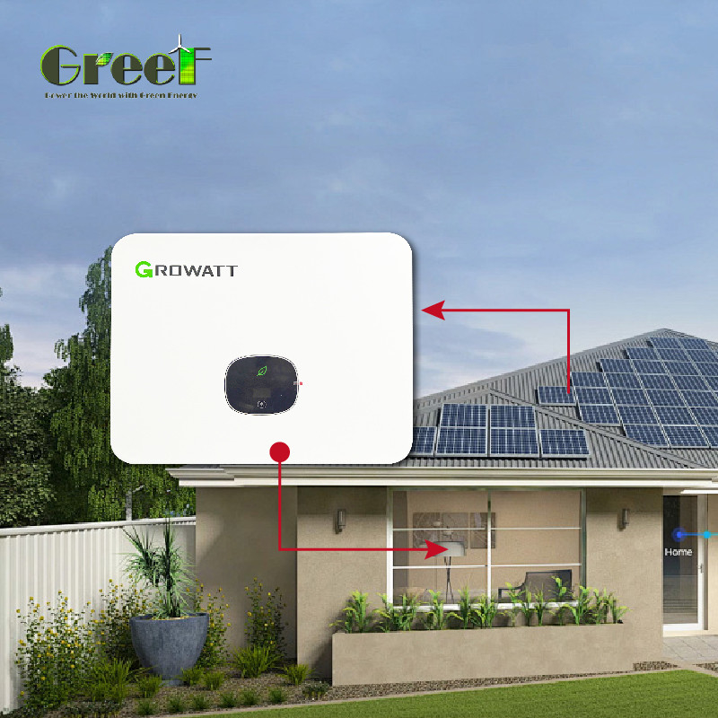 গ্রিডে 1kW-100kW মনিটরিং সহ একক স্ফটিক সিলিকন সৌর প্যানেল সিস্টেম সৌর শক্তি