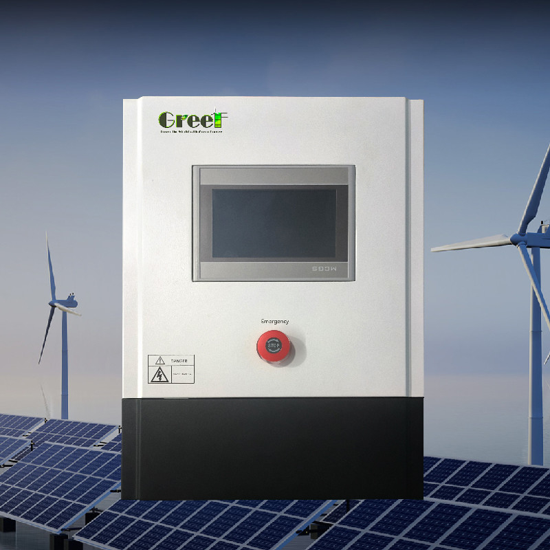 সিস্টেমের জন্য ইনভার্টার সহ গ্রিড নিয়ামক 3kw 5kw 10kw GT-PCTC সিরিজের বায়ু টারবাইন