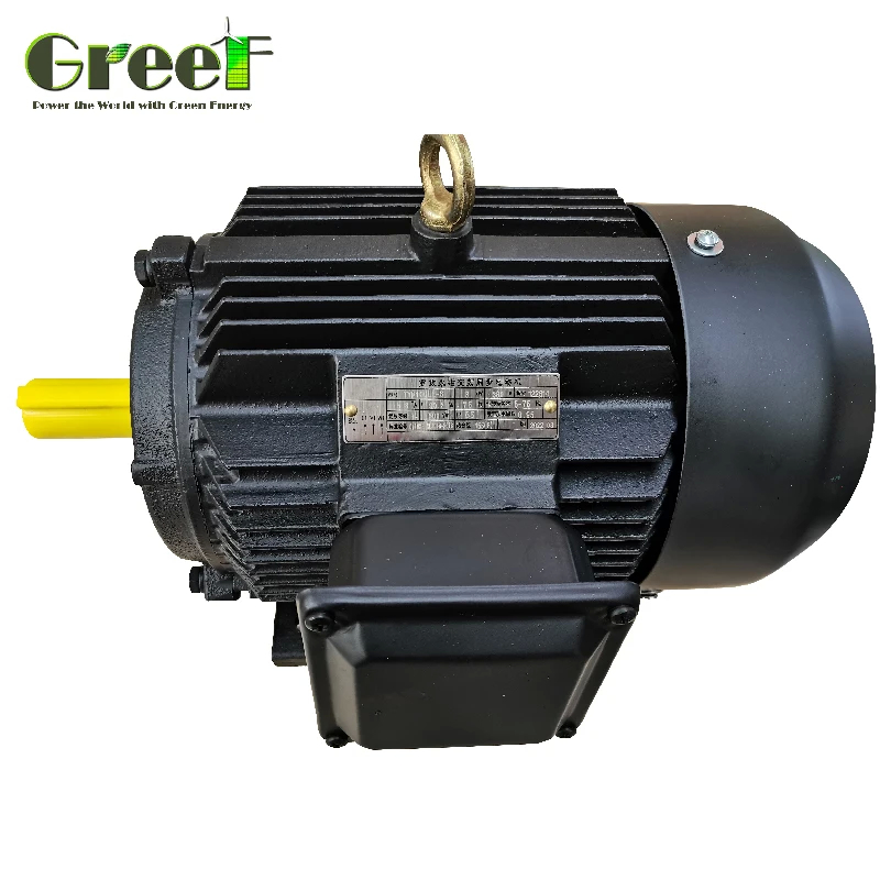 50Hz স্থায়ী চুম্বক 3 ফেজ এসি সিঙ্ক্রোন মোটর নামমাত্র শক্তি 750W-5MW সঙ্গে