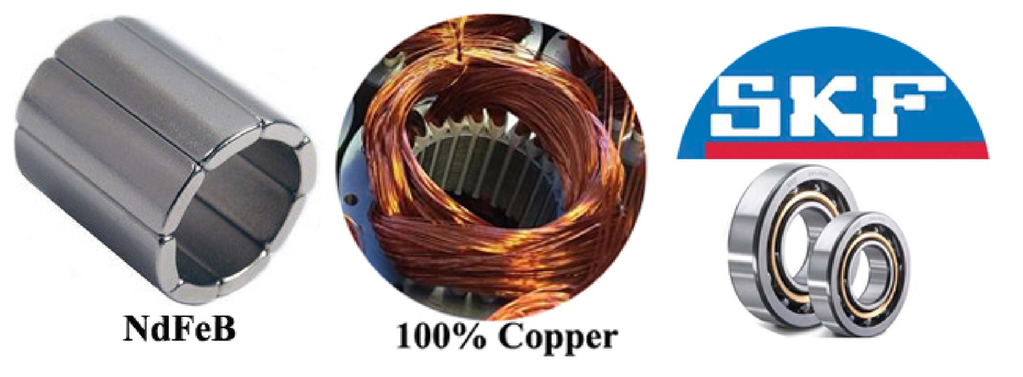 নিম্ন Rpm স্থায়ী চৌম্বক জেনারেটর কাস্টমাইজড 5kw 10kw 50kw 200kw 3 বছরের ওয়ারেন্টি সহ