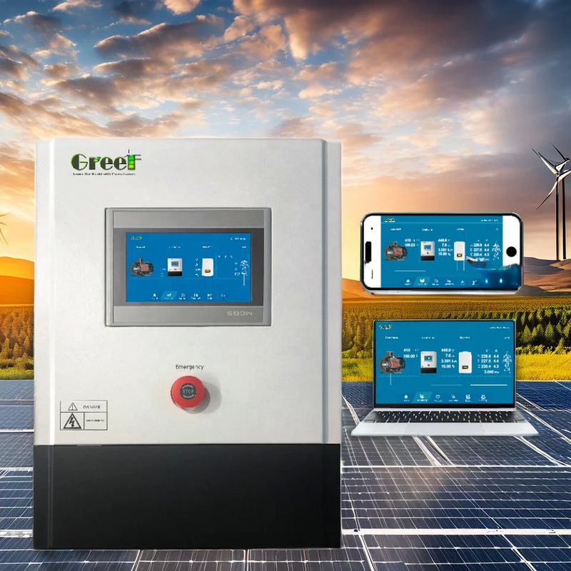 উন্নত 5kw 750VDC থ্রি ফেজ গ্রিড লিড উইন্ড টারবাইন কন্ট্রোলার উন্নত পাওয়ার জেনারেশন যোগাযোগ ইন্টারফেস গ্রাউন্ড ত্রুটি