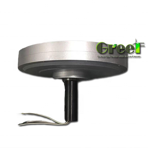 5kw কম RPM কম ঘূর্ণন গতি অভ্যন্তরীণ রটার বাইরের রটার স্থায়ী চুম্বক জেনারেটর অল্টারনেটর বায়ু টারবাইন হোম ব্যবহারের জন্য