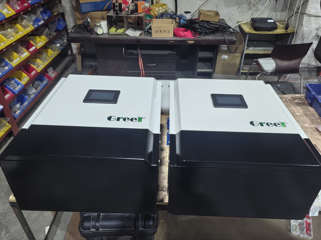 5-30kW নামমাত্র পাওয়ার অফ গ্রিড নিয়ামক সর্বোচ্চ ইনপুট ভোল্টেজ 600V এবং ইনপুট সুরক্ষা বজ্রপাত সুরক্ষা সার্কিট সহ