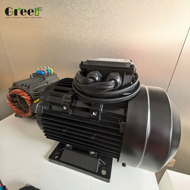 Motor Permanent Magnet Motor Perfect for Electric Vehicles Providing and Low Noise Operation in Automated Production Lines