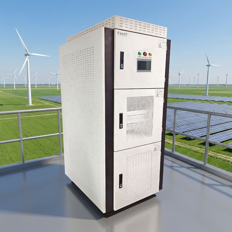 গ্রাউন্ড ফল্ট মনিটরিং এবং এলসিডি টাচ স্ক্রিন ডিসপ্লে সহ ৯৫% সর্বোচ্চ দক্ষতার অন-গ্রিড কন্ট্রোলার