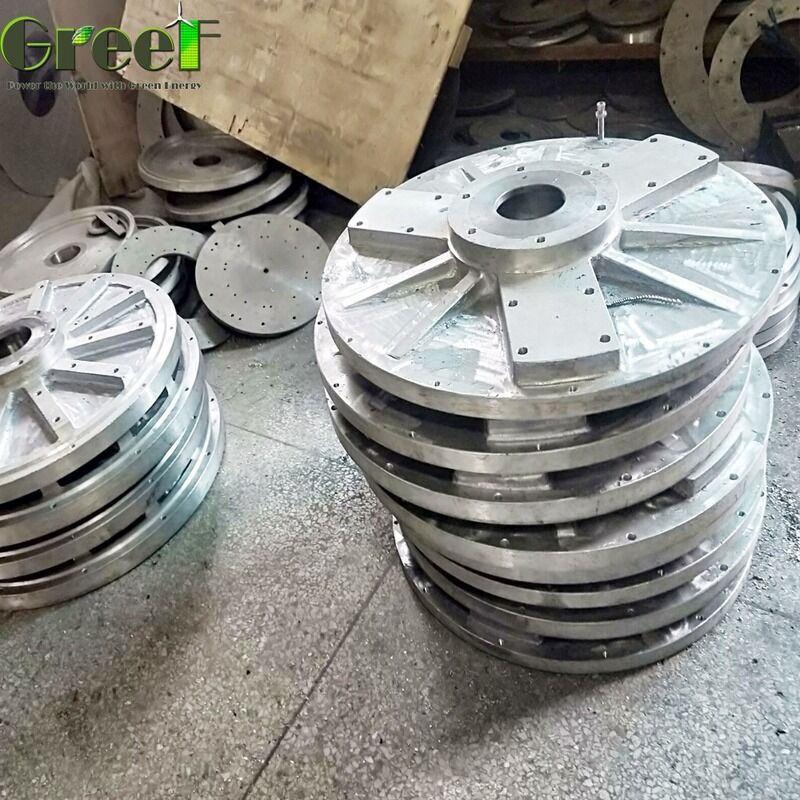 500W to 5000KW Permanent Magnet Motor Customization Voltage Speed Range 20 to 3000 RPM Ideal for Industrial Applications
