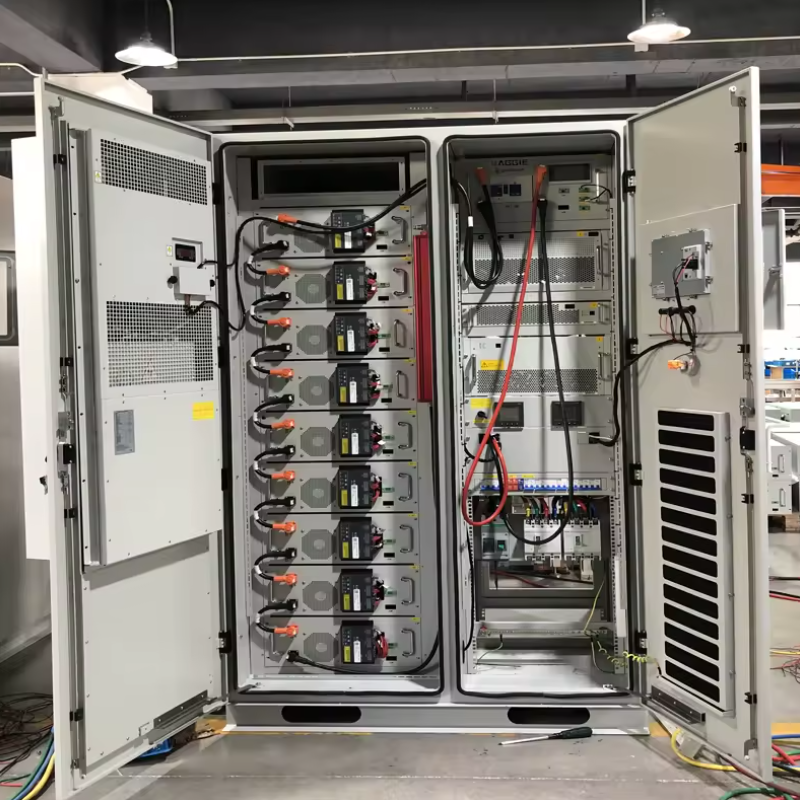 Battery Outdoor Cabinet with 204-768 Volt System Rated Voltage and 64-241 Kilowatt Hour Electric Energy Featuring IP54 Protection Level