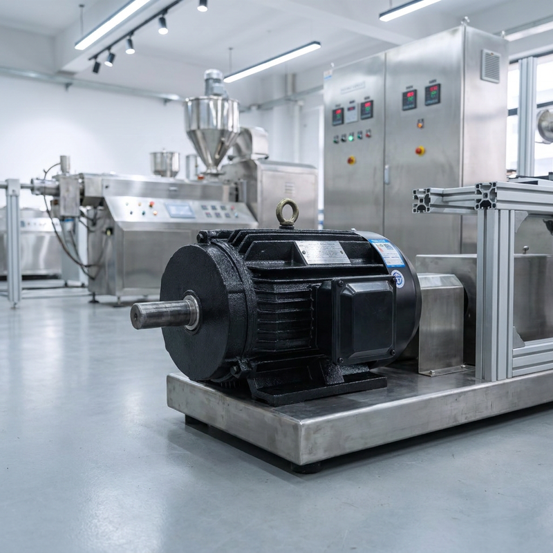 ক্রমাগত টর্ক 100-3000 rpm স্থায়ী চুম্বক সমন্বয় মোটর 380V 5.5kW থেকে 110kW পাওয়ার পরিসীমা সঙ্গে