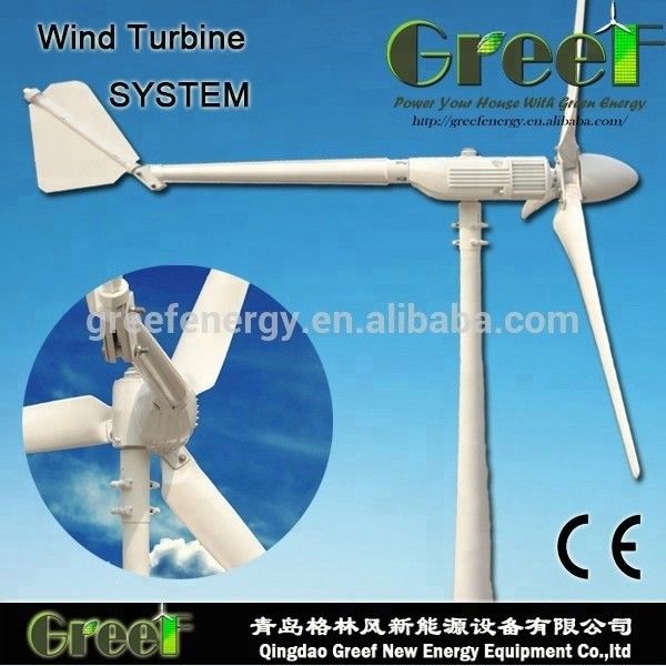 CE সার্টিফিকেট সহ বাড়ির ব্যবহারের জন্য 10KW মিনি অন/অফ-গ্রিড উইন্ড জেনারেটর টারবাইন