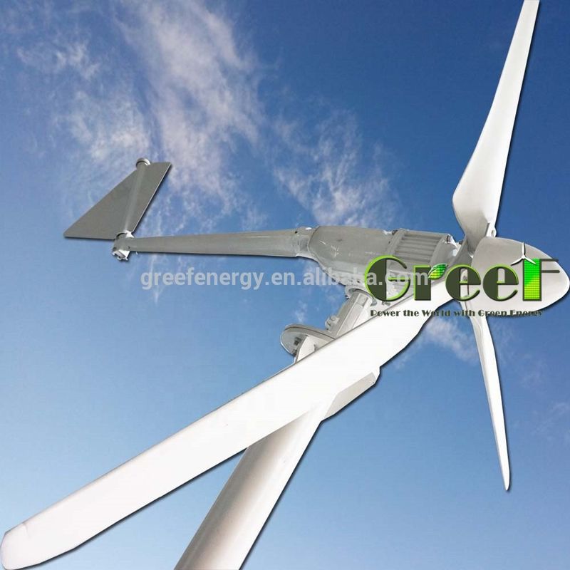 CE সার্টিফিকেট সহ বাড়ির ব্যবহারের জন্য 10KW মিনি অন/অফ-গ্রিড উইন্ড জেনারেটর টারবাইন
