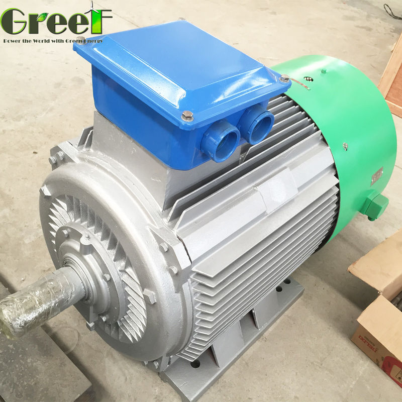 জলবিদ্যুৎ টারবাইন জন্য 150kw 500KW 3 ফেজ এসি 300Rpm সিঙ্ক্রোন জলবিদ্যুৎ শক্তি জেনারেটর