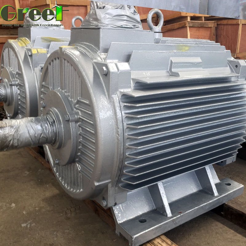 জলবিদ্যুৎ টারবাইন জন্য 150kw 500KW 3 ফেজ এসি 300Rpm সিঙ্ক্রোন জলবিদ্যুৎ শক্তি জেনারেটর